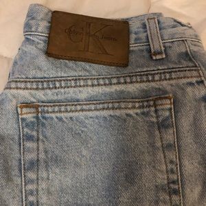 Vintage Calvin Klein high rise shorts